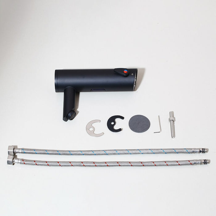 Matte-Black Automatic Sensor Faucet