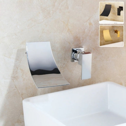 Waterfall Basin Mixer Tap Solid Brass