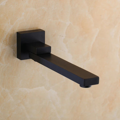 Wall Mounted Solid Brass Bathroom Bathtub Faucet