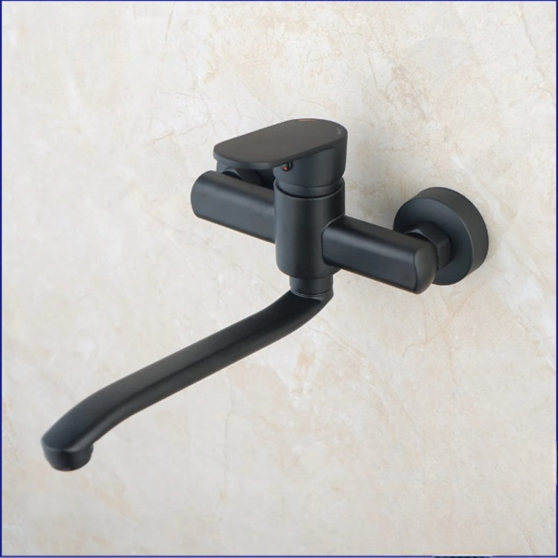 Single Handle Wall Mounted Basin Mixer Tap