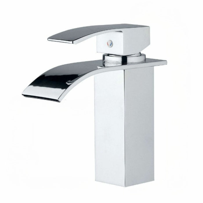 Solid Brass Waterfall Chrome Faucet Tap