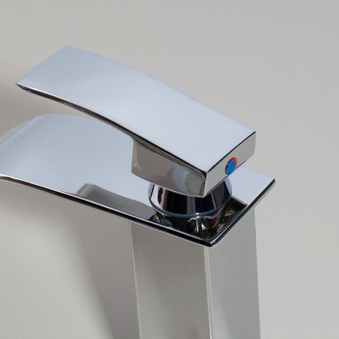 Solid Brass Waterfall Chrome Faucet Tap