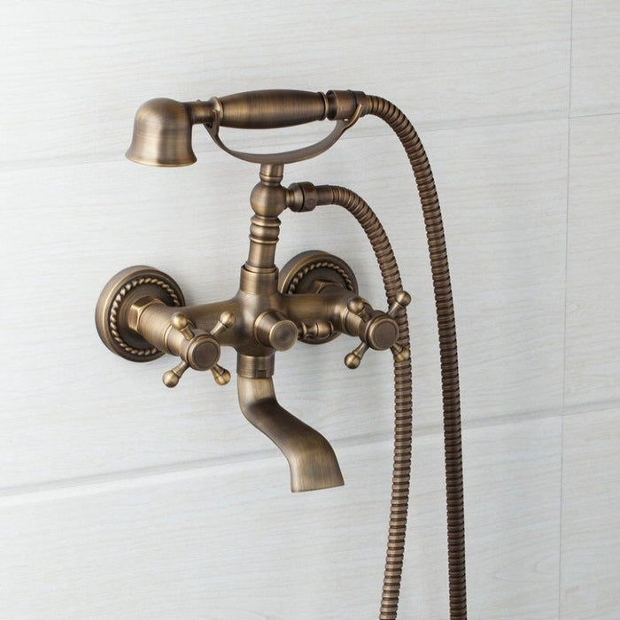 Solid Brass Telephone Shape Bathroom Shower