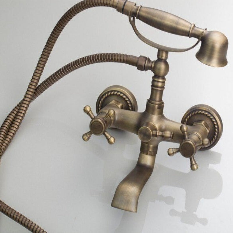 Solid Brass Telephone Shape Bathroom Shower