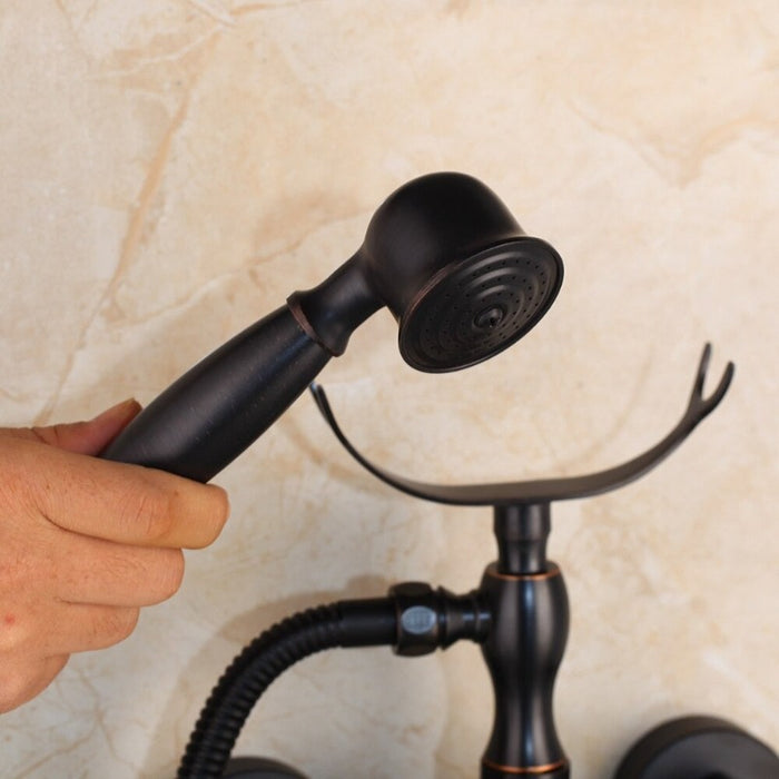 Solid Brass Telephone Shape Bathroom Shower