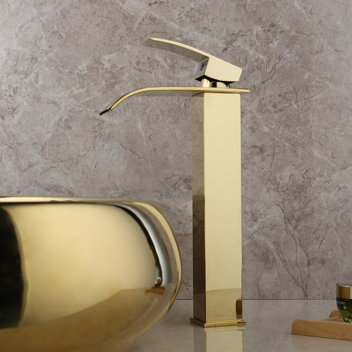 Classic Style Polished-Golden Mixer Faucet Tap