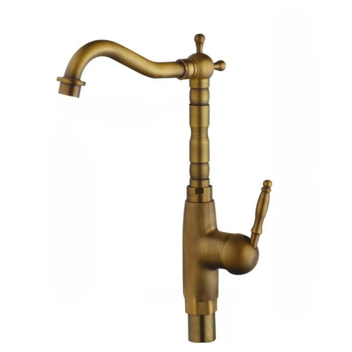 Solid Brass Basin Sink Swivel Faucet Mixer Tap
