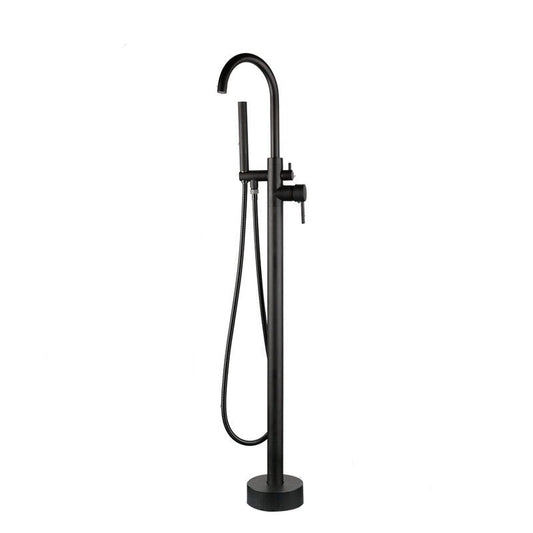 Solid Brass Chrome Nickel Floor Standing Shower Faucet