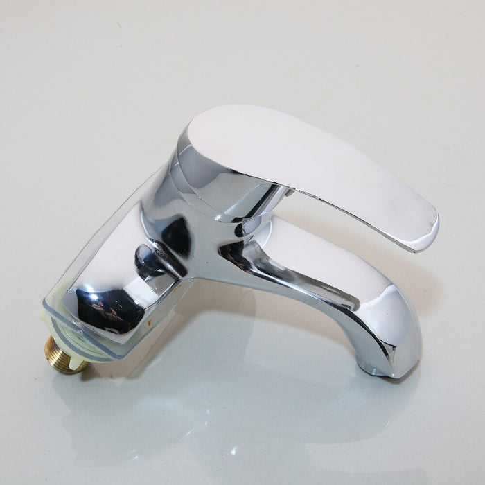 Stainless Steel Chrome Plated Bathroom Faucet