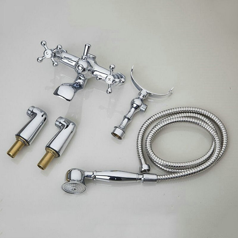 Telephone Style Bathroom Basin Sink Faucet Mixer Tap