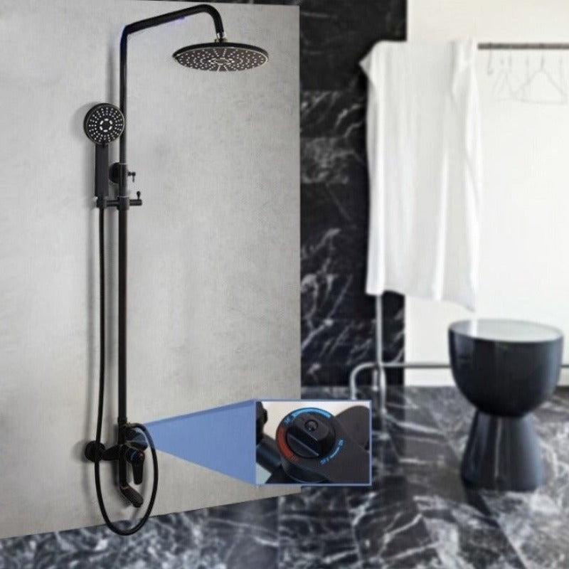 Thermostatic Temperature Bathroom Shower Set