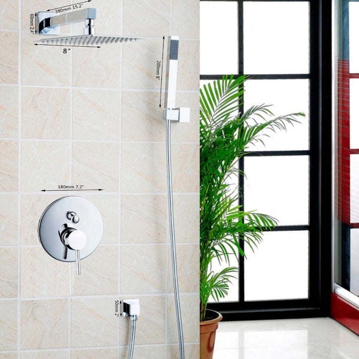 Multi-Functions Waterfall & Rain Shower Faucet Set