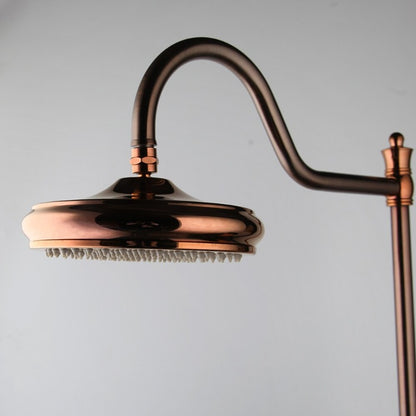 Solid Brass Handle Bathroom Bathtub Shower Set