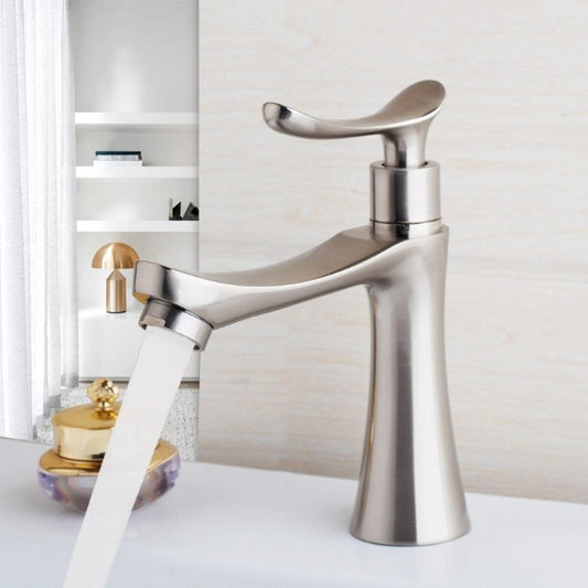 Nickel Brushed Basin Sink Faucet