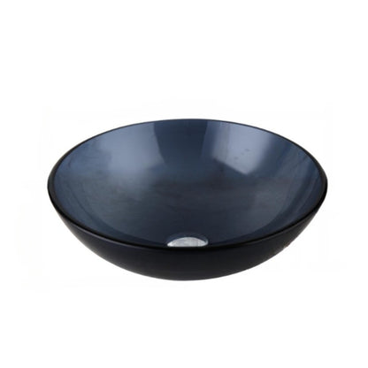 Transparent Artistic Glass Vessel Sink Set