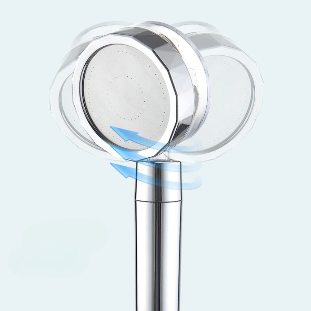 Propeller Shower Head With Fan