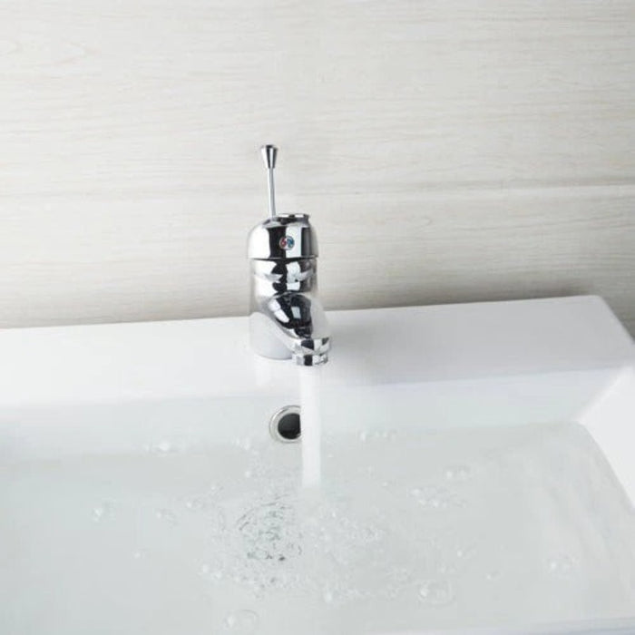 Single Handle Bathroom Faucet With Pop Up Drain