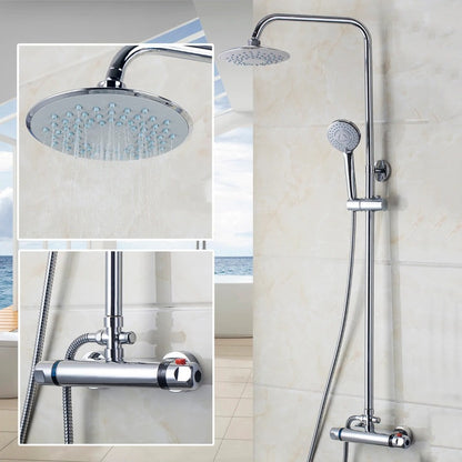 Wall Mount Mixer Tap Shower Set